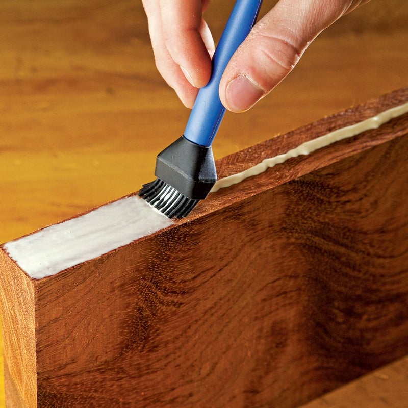 Rockler 7â€ Long Silicone Glue Brush â€“ Wood Glue Applicator Ideal for Woodworking & More â€“ Long-Last Silicone to Hold Wet Glue â€“ Easy to Clean Bristles â€“ Waterproof - Image 3